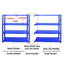 Multi-Layer Cargo Storage Shelf Warehouse Shelving Unit Heavy Duty Metal Rack-3
