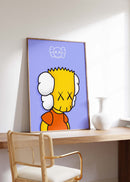 Póster Personaje Cabeza de Caricatura · Idea de Regalo · Inspirado en Estilo Pop Art · Figura de Arte Callejero · Decoración de Pared Moderna · Impresión sin Marco