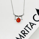 Collar Aromático de Plata Esterlina del Zodíaco - Libra Sept - Oct | Regalo de Cumpleaños Perfecto | Energía y Curación | Difunde sobre la Marcha
