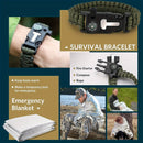 Kit de supervivencia para camping 14 en 1 con barra de magnesio