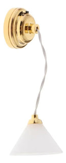 Lámpara LED en Miniatura 1:12 Para Casa de Muñecas Decorativa