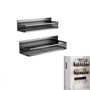 Estante Magnético para Especias de Cocina, Organizador de Metal para Nevera