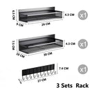 Estante Magnético para Especias de Cocina, Organizador de Metal para Nevera