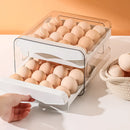 Dispensador de huevos rodante | Organizador de huevos automático para nevera