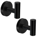 Ganchos para toallas de baño, acero inoxidable, montaje en pared