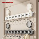 Gancho adhesivo con ventosa sin taladro para baño y cocina