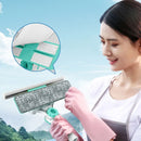 Limpiador de Ventanas Extensible Retráctil para Uso Doméstico y en Altura