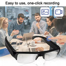 Óculos de Câmera Mini 1080P HD Gravador DVR Portátil Preto