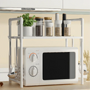 Estante para Microondas de Metal Resistente a la Oxidación – Organizador de Cocina para Encimera