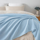 Manta 100% algodón de 6 capas | Suave y transpirable para cama o sofá