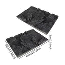 Fondo Decorativo Terrario y Acuario Pared de Piedra x2 – Gecko, Rana, Reptiles