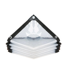 Película plástica transparente protectora para jardinería