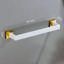 Juego de Accesorios de Baño Oro Blanco Acero Inoxidable 304