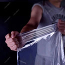 Película plástica transparente protectora para jardinería