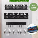 Estante Magnético para Especias de Cocina, Organizador de Metal para Nevera