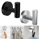 Ganchos para toallas de baño, acero inoxidable, montaje en pared