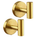 Ganchos para toallas de baño, acero inoxidable, montaje en pared