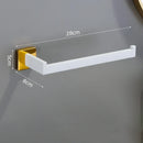 Juego de Accesorios de Baño Oro Blanco Acero Inoxidable 304