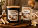 Vanilla Sandalwood Silk Candle + Wax Melt Gift Set-0