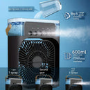 Humidificador Ventilador Portátil Pequeño Acondicionador de Aire Doméstico