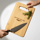 personalized bamboo bar cutting board with Personalized Engraving-2